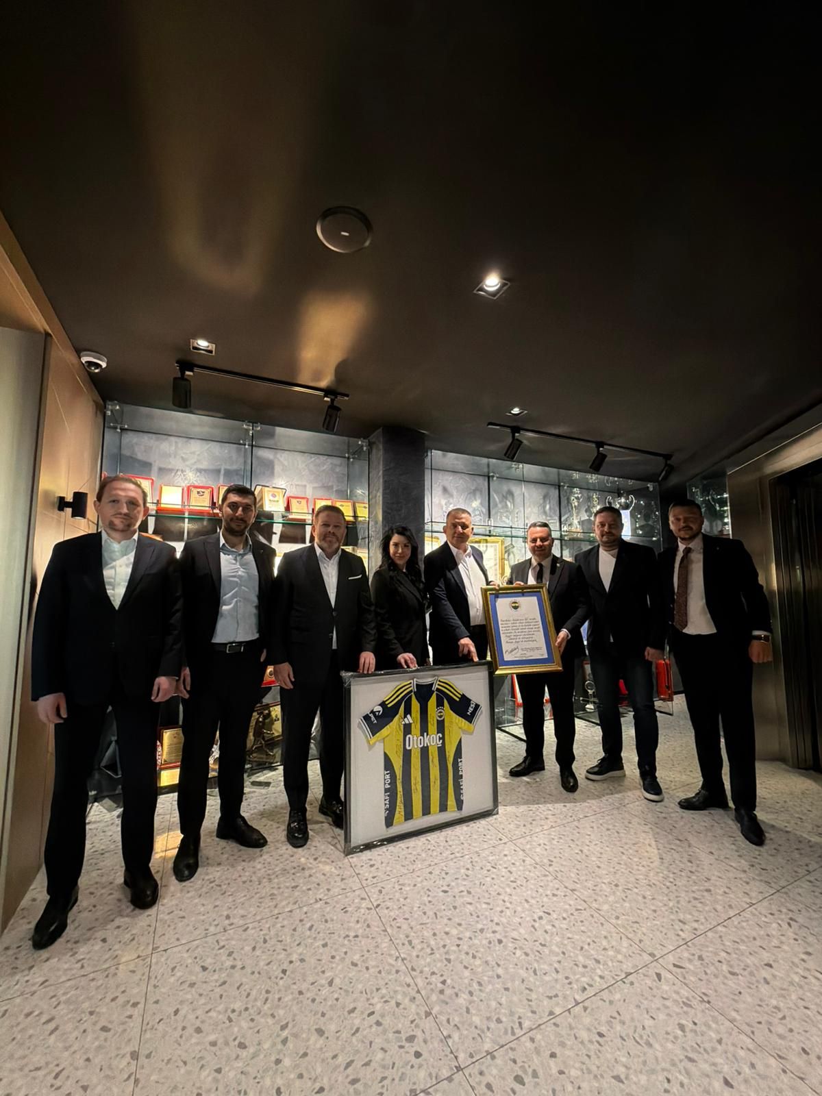 Fenerbahçe Futbol A.Ş. Başkan Vekili Recep Uzelli’yi Ziyaret Ettik